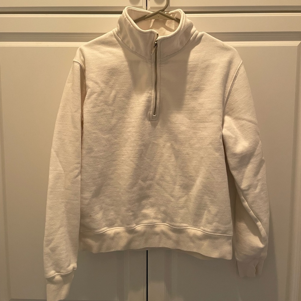 Womens half zip sweater